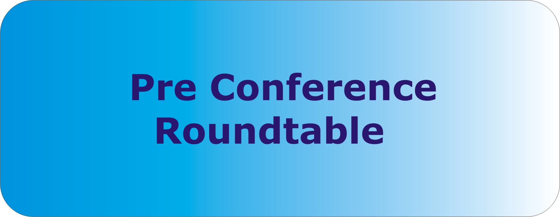 Pre Conference Roundtable